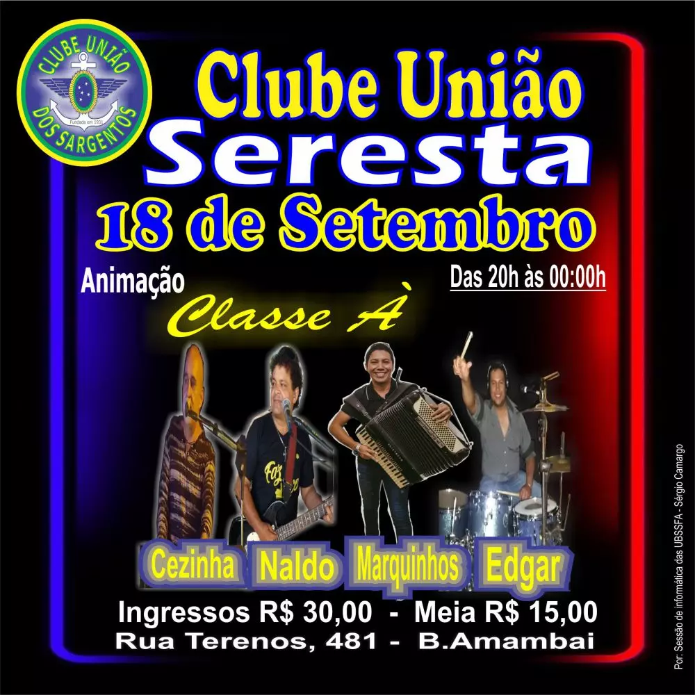 Seresta do Clube União 18/09/2024